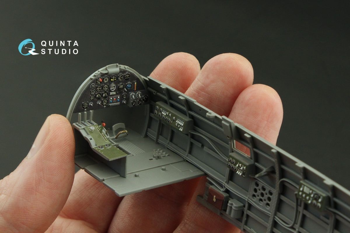 Quinta Studio QD35127 Nakajima B5N2 Kate Intérieur coloré imprimé en 3D sur papier décalcomanie (Border Model) 1/35 – image 6