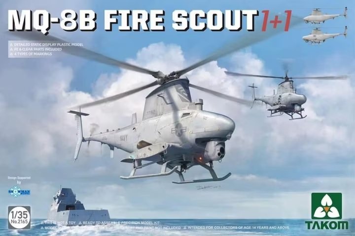 Takom 2165 MQ-8B Éclaireur de Feu 1+1 1/35