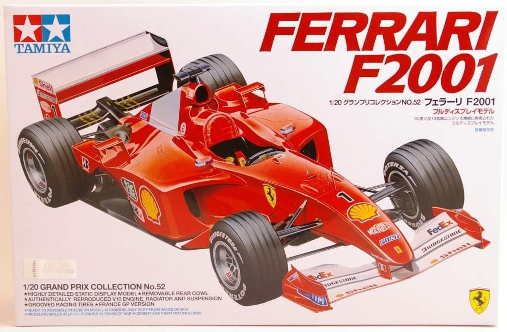 Tamiya 20052 Ferrari F2001 (1/20) 