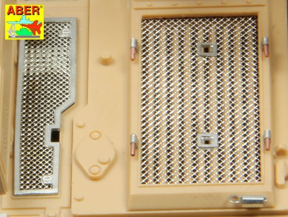 Grilles Aber 35G29 pour char russe T-55A également pour T-55 ENIGMA (1/35) – Bild 3