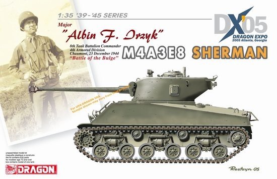 Dragon 6283 1/35 M4A3E8 Sherman Albin F. Irzyk (6283) 