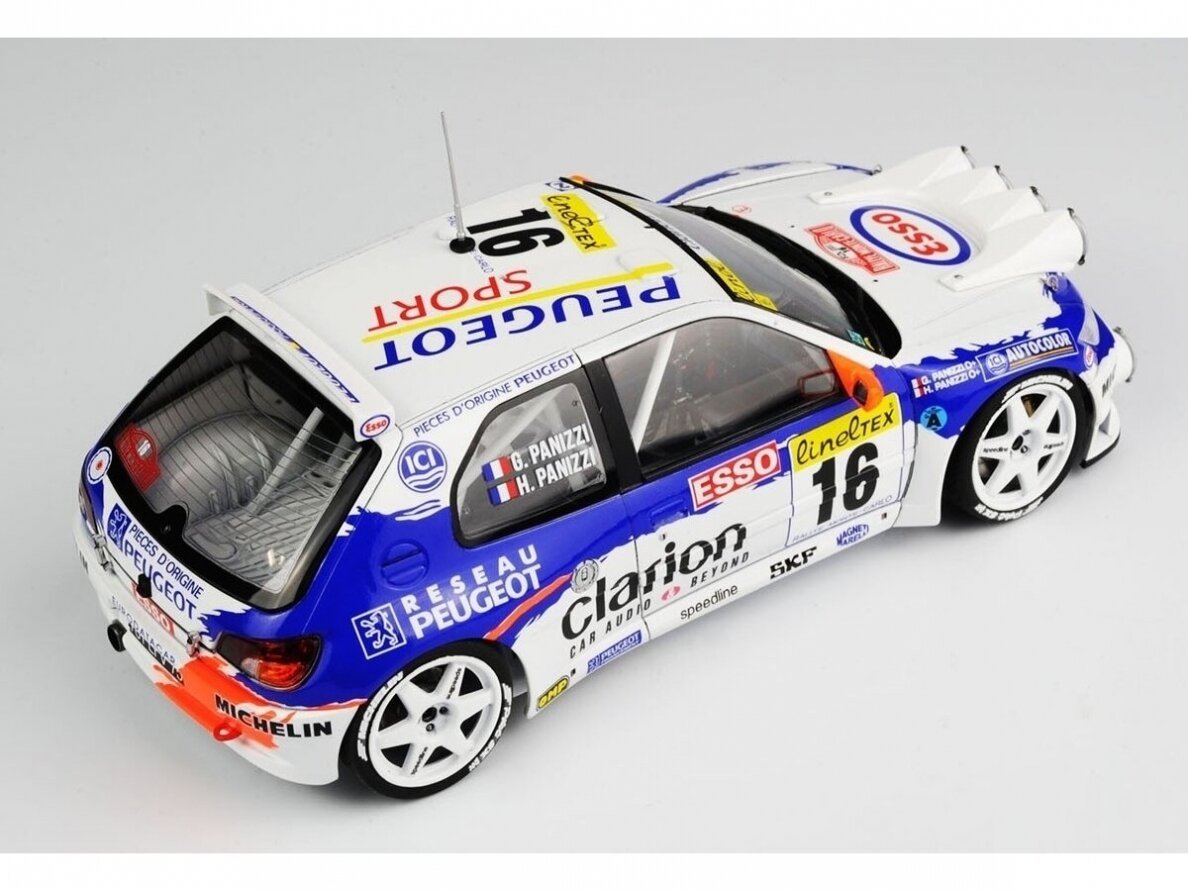 Beemax 24026 Peugeot 306 Maxi EVO2 1998 Rallye Monte Carlo Vainqueur de sa catégorie 1/24 – image 8