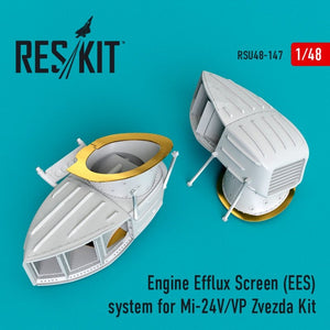 Système de filtre à effluents moteur (EES) RESKIT RSU48-0147 pour kit Zvezda Mi-24V/VP au 1/48