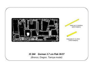 Aber 35244 Germanium 3,7 cm Flak 36/37 (1/35) – image 4
