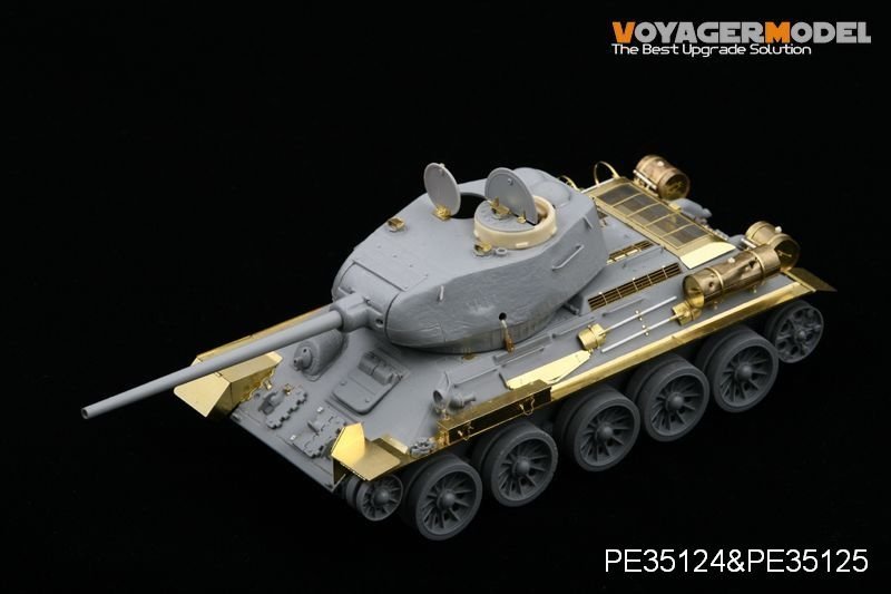 Garde-boues Voyager modèle PE35125 pour T-34 Mod 42-44 pour tous les modèles au 1/35 – imagen 2