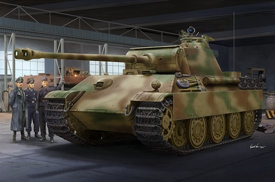 Trumpeter 00929 Allemand Sd.Kfz.171 Panther Ausf.G - Version tardive 1/16