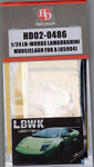 Hobby design HD02-0486 LB-Works Lamborghini Murcielago - PE Set for Aoshima 1/24 – image 2