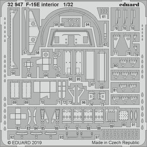 Intérieur du F-15E Eduard 32947 au 1/32 TAMIYA – image 3
