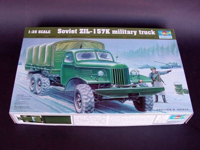 Camion militaire soviétique Trumpeter 01003 ZIL-157K (1/35) – Bild 2