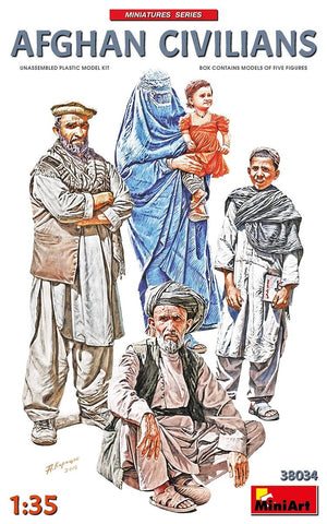 Miniart 38034 CIVILS AFGHANS 1/35