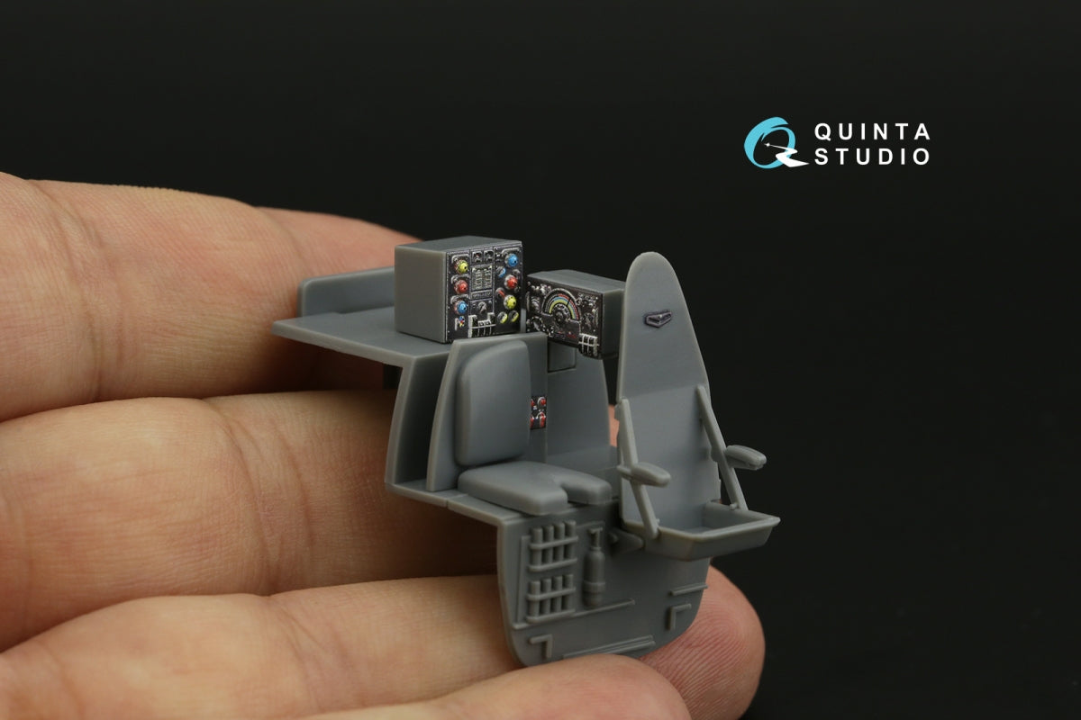 Intérieur coloré imprimé en 3D sur papier décalcomanie Quinta Studio QDS-48424 Mosquito FB Mk.VI/NF Mk.II (Tamiya) (Petite version) 1/48 – image 7