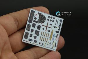 Intérieur imprimé en 3D et coloré sur papier décalcomanie Quinta Studio QD48098 Ju 87B-2/R-2 (Hasegawa) 1/48 – image 8