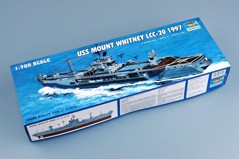 Trumpeter 05719 USS MOUNT WHITNEY LCC-20 1997 1/700 – image 2