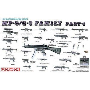 Dragon 3803 MP-5/G-3 FAMILLE 1/35
