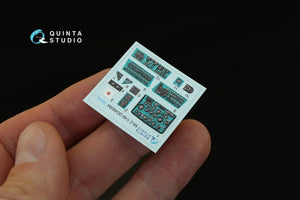 Intérieur imprimé en 3D et coloré sur papier décalcomanie Quinta Studio QD48084 Mi-2 (pour kit Aeroplast) 1/48 – Bild 3