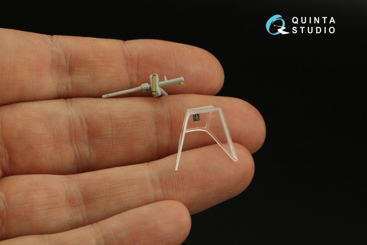 Intérieur imprimé en 3D et coloré sur papier décalcomanie Quinta Studio QD48289 Ar 196A-3 (Italeri) 1/48 – immagine 10