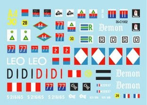 Star Decals 35-C1002 Chasseurs de chars M10 alliés en Italie 1/35 – Bild 2