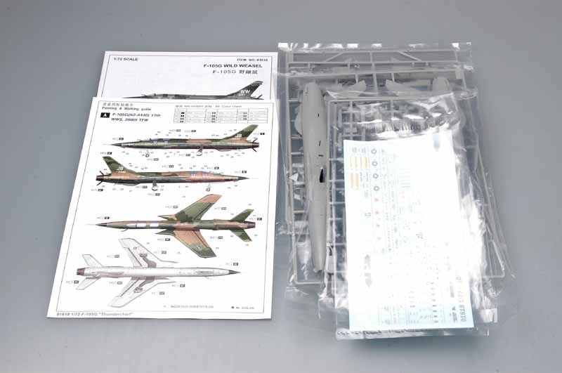 Trumpeter 01618 F-105G THUNDERCHIEF 1/72 – immagine 2