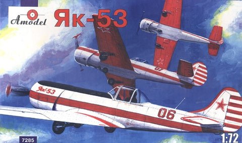 A-Model 07285 Yakovlev Yak-53 Entraîneur Soviétique 1/72
