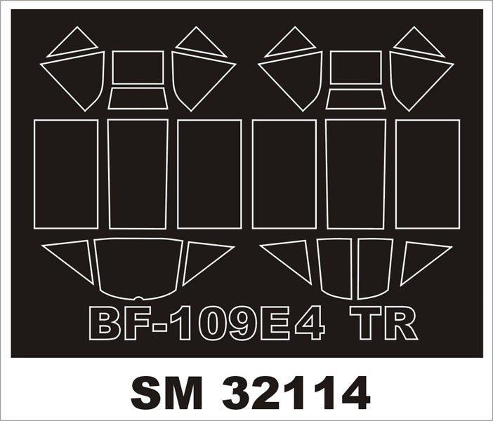 Montex SM32114 Bf-109E4 TROMPETTE