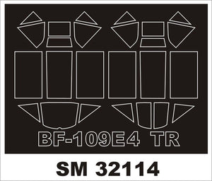 Montex SM32114 Bf-109E4 TROMPETTE