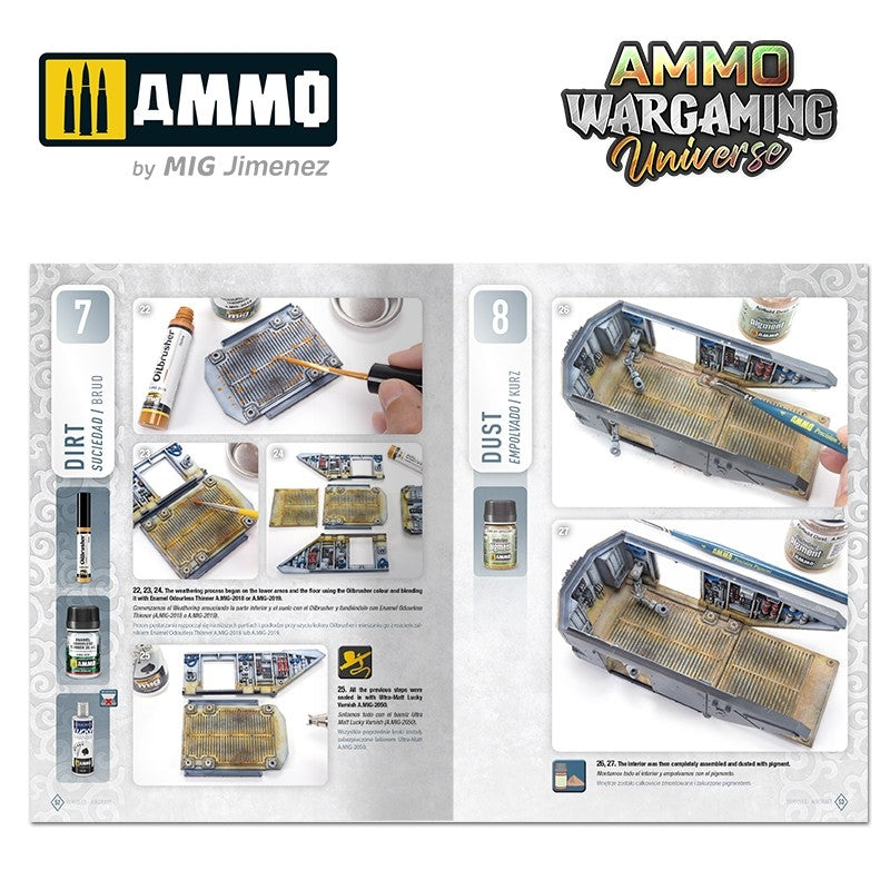 Ammo of Mig 6927 AMMO WARGAMING UNIVERSE Livre 08 - Vieillissement des avions et des vaisseaux spatiaux (anglais, espagnol, polonais) – Bild 4