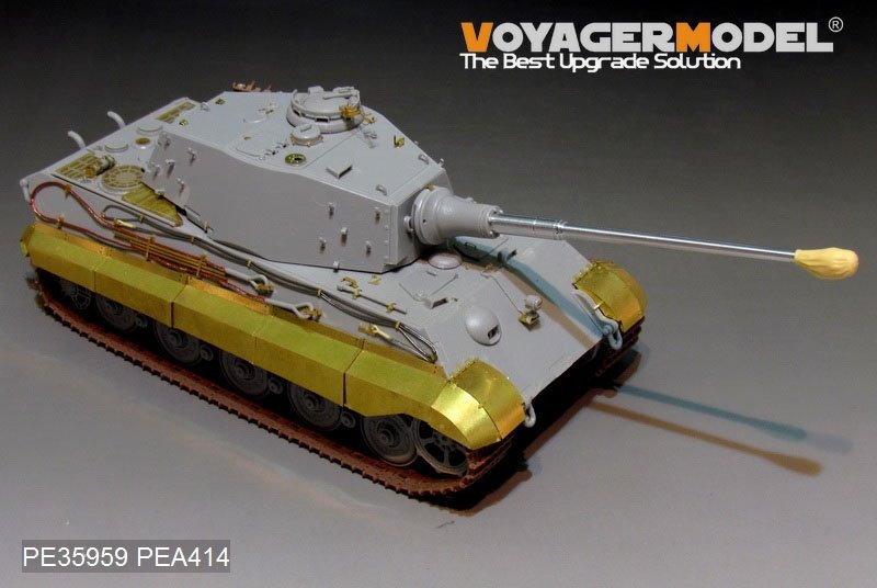 Voyager Model PE35959 WWII German King Tiger (Hensehel Turret) For HOBBYBOSS 84531 1/35 – zdjęcie 9