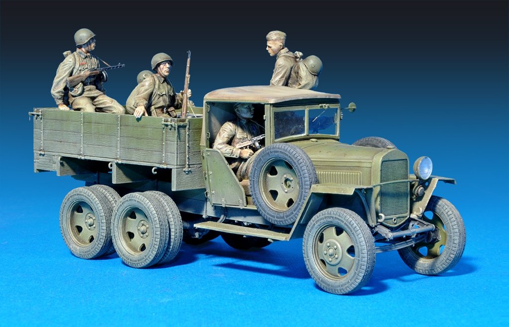 MiniArt 35173 GAZ-AAA Mod. 1941. CAMION CARGO SOVIÉTIQUE (1/35) – Bild 6