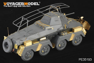 Maquette Voyager PE35193 Sd.Kfz.232 8 ROD allemand de la Seconde Guerre mondiale, version initiale, pour kit TAMIYA au 1/35 – image 5