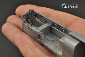 Intérieur imprimé en 3D et coloré sur papier décalcomanie Quinta Studio QD48229 He 219 (Tamiya) 1/48 – image 4