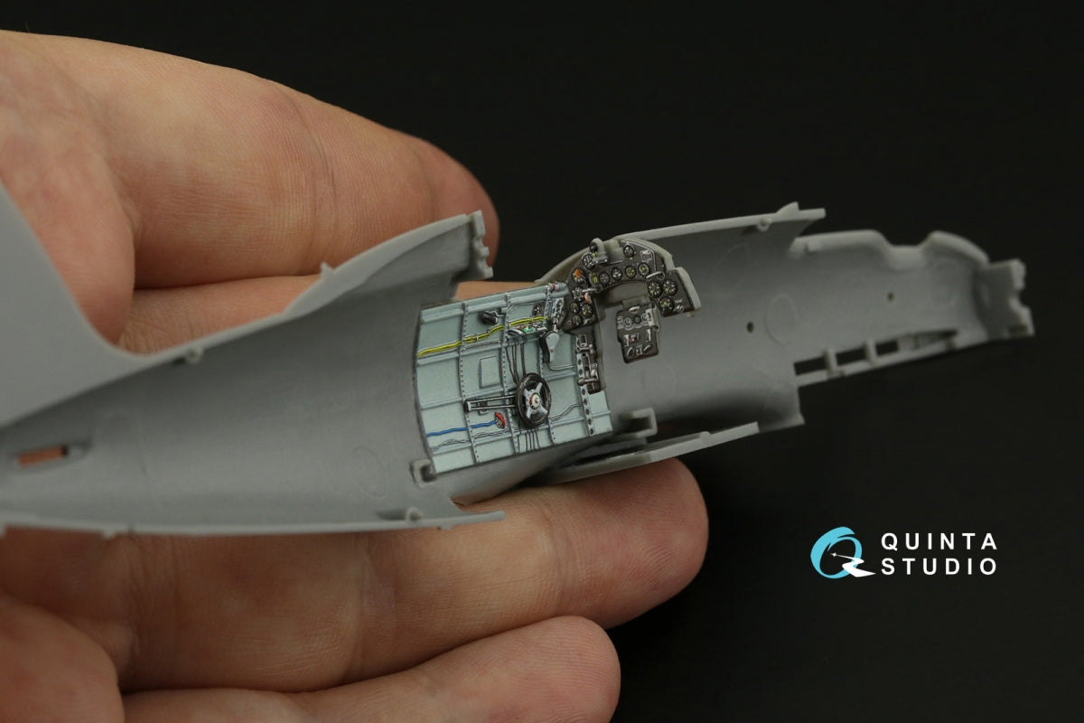Quinta Studio QD48391 Macchi C.205 Veltro Intérieur imprimé et coloré en 3D sur papier décalque (Hasegawa/Italeri) 1/48 – image 9