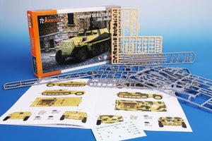 Armure spéciale 72027 capturée Sd.Kfz 250 Ausf.A (Alte Ausführung) 1/72 – imagen 3