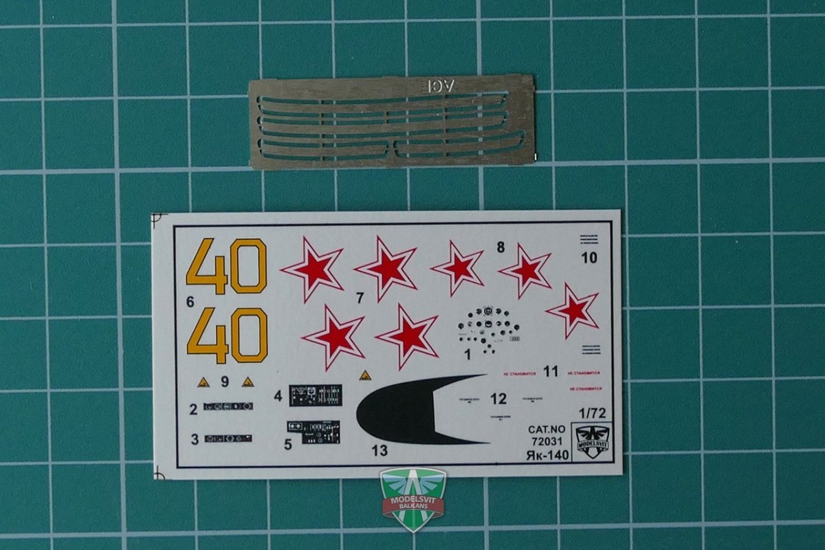 Modelsvit 72031 Yak-140 Prototype 1/72  – image 3