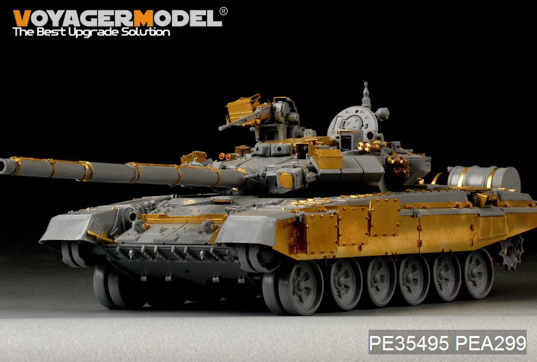 Maquette Voyager PEA299, jupe latérale pour char de combat principal russe moderne T-90A (pour Zvezda 3573), échelle 1/35 – imagen 3