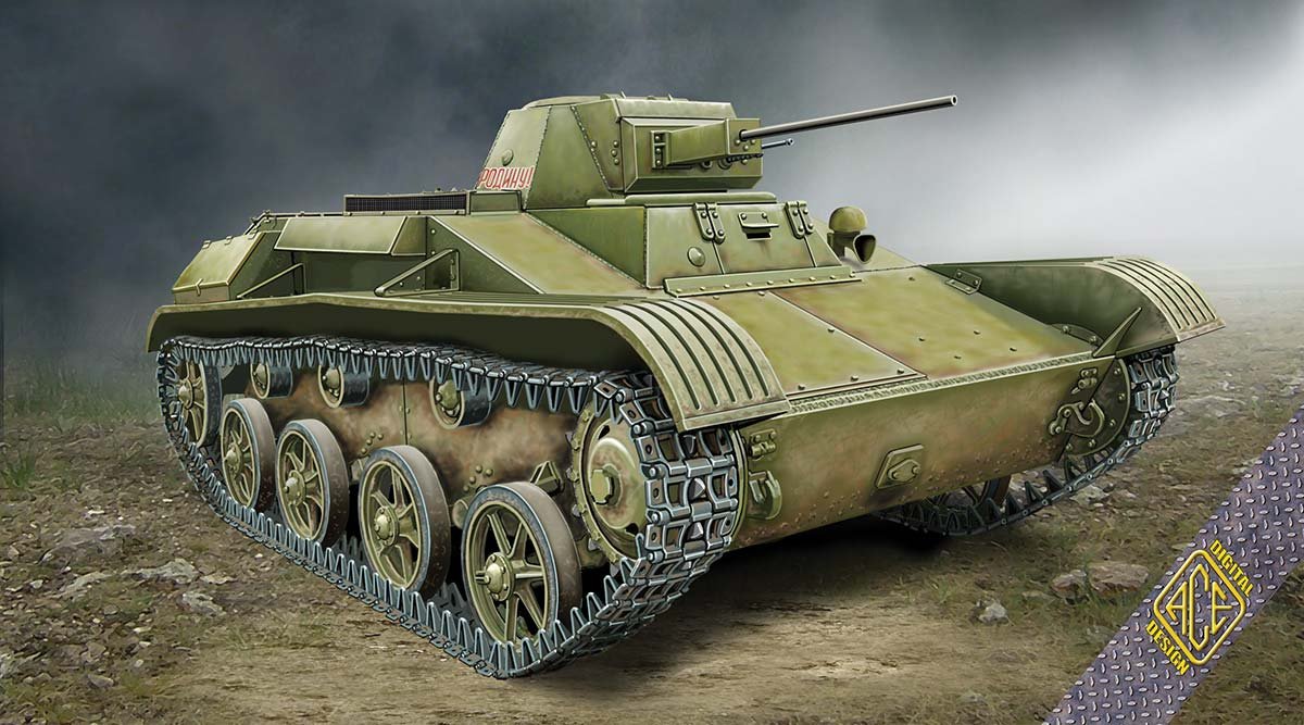 ACE 72540 T-60 zavod 264 (roues à rayons, modèle 1942) (1/72)