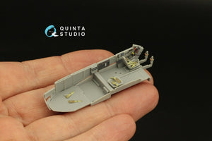 Intérieur imprimé en 3D et coloré sur papier décalcomanie Quinta Studio QD72052 Fw 189A (ICM) à l&amp;#39;échelle 1/72 – immagine 3