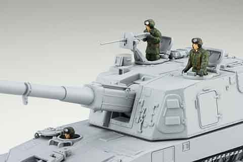 Fujimi 723501 MI-11 EX-1 JGSDF Type 99 Obusier automoteur de 155 mm 1/72 – image 3