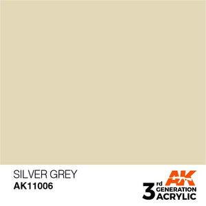 AK Interactive AK11006 Gris argent 17 ml