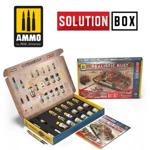 AMMO of Mig Jimenez 7719 SOLUTION BOX - Rouille réaliste – imagen 4