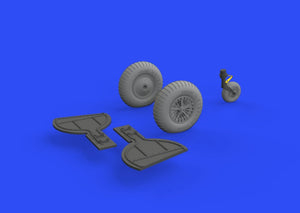 Roues à rayons Eduard 632155 Bf 108 1/32 EDUARD – image 3