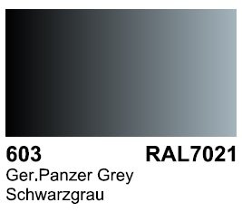 Vallejo 70603 Surface Gris Panzer Allemand RAL 7021 17ml.