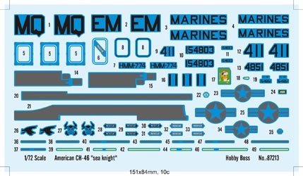 Hobby Boss 87213 CH-46D Seaknight 1/72 – zdjęcie 3