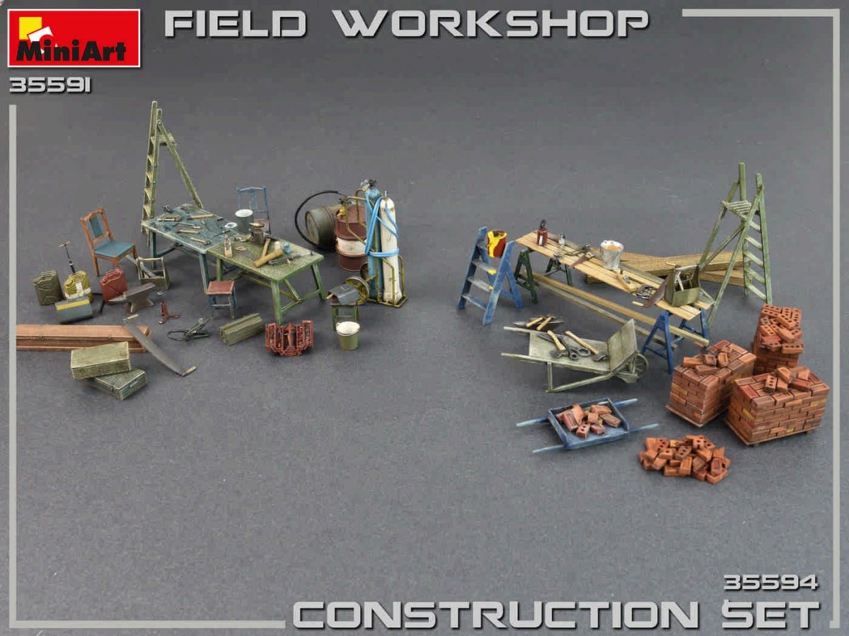 MiniArt 35591 ATELIER DE TERRAIN 1/35  – image 4