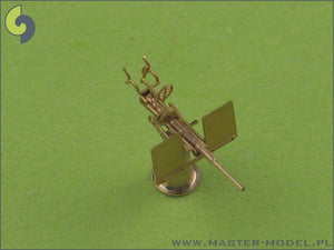 Master SM-350-050 Oerlikon 20mm type USN - canon complet en trois dimensions, éléments tournés et gravés (20 pièces) – immagine 6