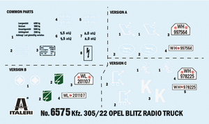 Italeri 6575 Opel Blitz Camion radio 1/35 – image 2