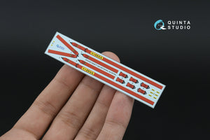 Quinta Studio QR+24002 Harnais de sécurité Sabelt 2 pouces, rouge (avec boucles métalliques) (tous les kits) 1/24 – imagen 3