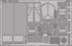 Eduard 48669 F-22A extérieur 1/48 Hasegawa