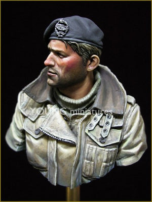 Young Miniatures YM1835 Équipage de char britannique Seconde Guerre mondiale 1/10 – immagine 4