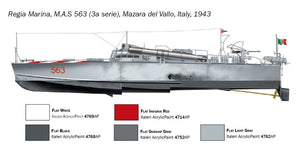 Italeri 5626 MAS 563/568 avec équipage 1/35  – Bild 3