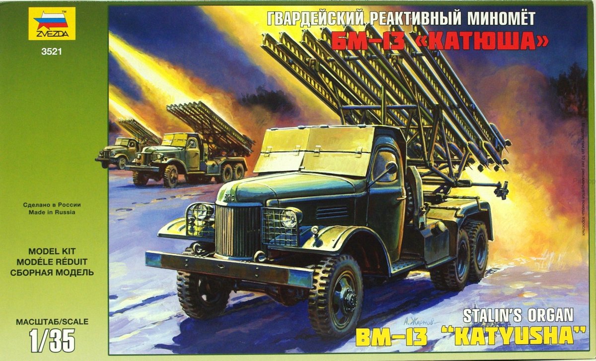 Zvezda 3521 BM-13 Katioucha (1/35)